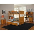 thumbnail image 4 of Atlantic Nantucket Bunkbed in Caramel Latte - (Twin over Twin/2 Raised Panel Bed Drawers), 4 of 9