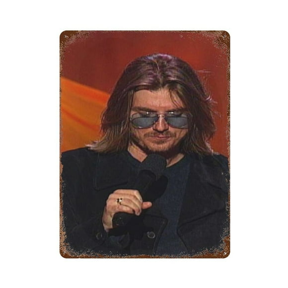 8x12 Inch Mitch Hedberg Tin Metal Decorative Wall Paintings - Vintage Artwork for Home Decor
