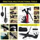 thumbnail image 3 of Kit de supervivencia, 160 piezas de suministros de emergencia, accesorios para acampar con bolsa Molle mejorada, regalos para hombres, aventuras al aire libre, camping, senderismo, caza (verde), 3 of 5