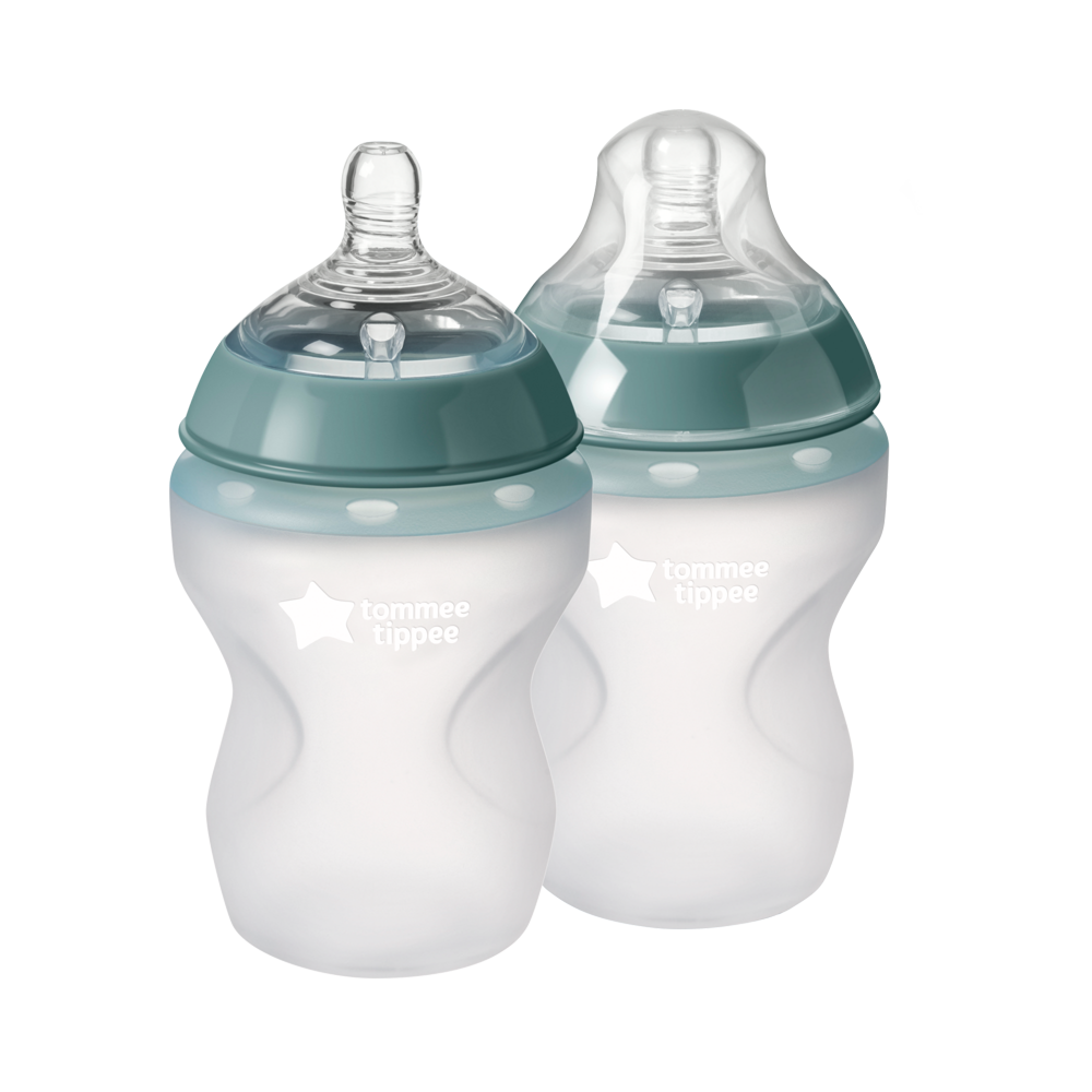 Tommee Tippee Closer To Nature Soft Feel Silicone Baby Bottle Breast