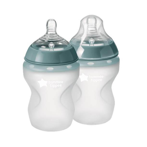 Tommee Tippee Closer to Nature Soft Feel Silicone Baby Bottle, Breast