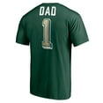 thumbnail image 3 of Men's Green Milwaukee Bucks Number One Dad T-Shirt, 3 of 3