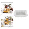 thumbnail image 1 of Silicone Mold Resin Casting Mould DIY Epoxy Candle Molds for Craftwork Epoxy Resin, Rectangle 222X155X51mm, 1 of 7
