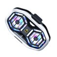 thumbnail image 1 of Semiconductor Cooling Mobile Phone Coolers Radiator Double Fans 3 Gear Adjustable Digital Display for Live Streaming Multicolor, 1 of 4