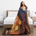 thumbnail image 5 of The Conjuring Blanket, Anime Throw Blanket For Bed Sofa Couch, Super Soft Flannel Blanket For Bedroom Livingroom, 40"X30", 5 of 9