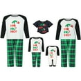 thumbnail image 3 of Christmas Pajamas for Family Pjs Plaid Matching Sets Mommy and Me Matching Outfits, 3 of 7