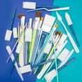thumbnail image 5 of Assorted Multicolor Craft Brush & Foam Set, 50pcs, Hello Hobby, 5 of 6