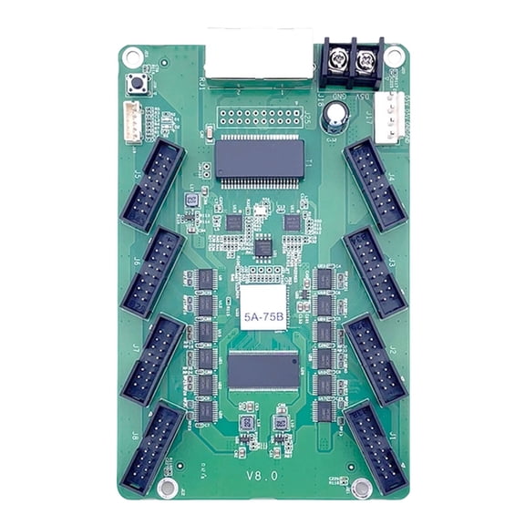5A75B Receiving Card Led Display Ensuring Vividly Color Clear Images Quality for Various Display High Refreshes Rate