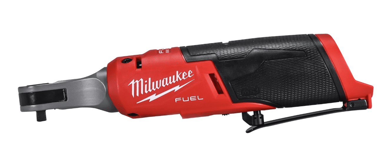 Milwaukee 2566-22 M12 FUEL 1/4" High Speed Ratchet Kit – Cordless, Compact, Brushless Motor, with (2) 12V REDLITHIUM Batteries, Charger, and Carrying Case