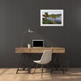 thumbnail image 4 of Larry Malvin 18x13 White Modern Wood Framed Wall Art Titled - Botanic Dawn II, 4 of 5