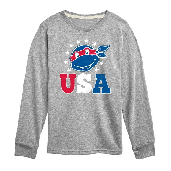 Teenage Mutant Ninja Turtles - USA Raphael - Youth Long Sleeve Tee