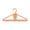 Tangerine, variant on Kangaroo 100% Recycled High-Strength Tangerine Clothing Hanger - Original 40 Pack for Pants, Shirts, Jackets