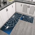 thumbnail image 2 of Happy Halloween Kitchen Rugs Sets Of 2 Horror Pumpkin Kitchen Rugs and Mats for Room Farmhouse Washable Decor Doormat Decorations for Porch Veranda Entryway (17x47in+30x17in), 2 of 7
