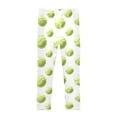 thumbnail image 4 of joogoo Girls' Leggings Watercolor Tennis Balls Yoga Pants 7-8T, 4 of 8