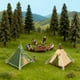 thumbnail image 5 of Figura de camping en miniatura a escala 1/64, figura de pequeña con tienda de campaña, resina resistente y coleccionable para decoración de, 5 of 8