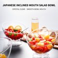 thumbnail image 6 of Salad Bowls,1 Packs Serving Bowls,33 Ounce Elegant Clear Angled Bowls for Salad,Pasta,Soup,Prep,Ideal for Home and Restaurant, 6 of 8