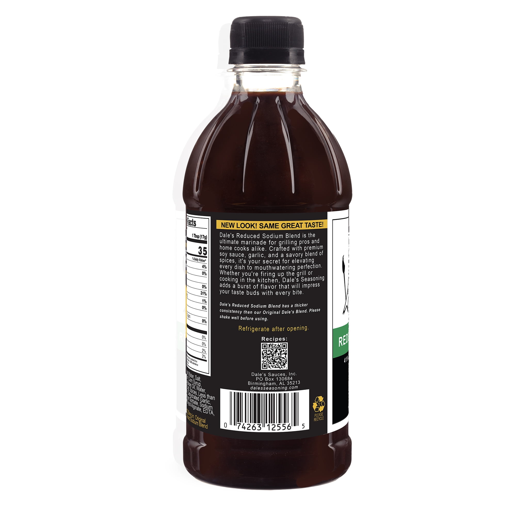 Dale's Seasoning Reduced Sodium Blend, 16 fl. oz., Liquid Marinade