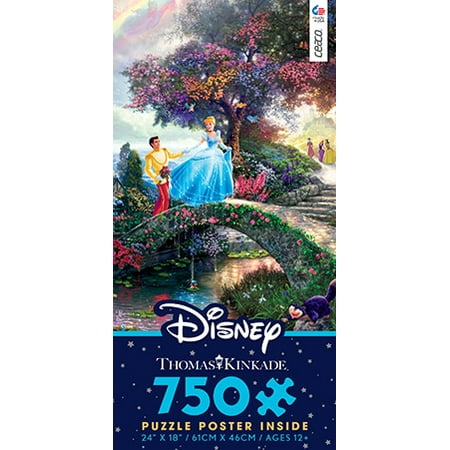 Ceaco - Thomas Kinkade - The Disney Collection - Four 500 Piece Jigsaw  Puzzles including Winnie the Pooh, Fantasia, Tangled & Lady and the Tramp
