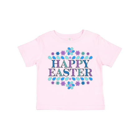 

Inktastic Happy Easter Flower Petals Gift Toddler Boy or Toddler Girl T-Shirt