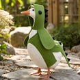 thumbnail image 4 of 7 Inch Desk Dinosaur Porch Goose Outfits,Cute Dinosaur Desk Goose Outfits For Plastic/Cement Statue,Decorative Costume For Desktop Goose Statue Display, 4 of 5