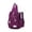 Purple, variant on Canvas Sling Bag for Men & Women - Chest Shoulder Bag Unbalance Crossbody Backpack Water Resistant Daypack for Gym Travel Hiking