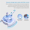 thumbnail image 5 of Hongchun Swimming Pool Brush,Pool Cleaning Brush, Professional Swimming Pool Cleaning Brush Head Swimming Pool Brush Head Swimming Pool Step Angle Cleaner Bottom Brush Spas Hot Tubs, 5 of 5