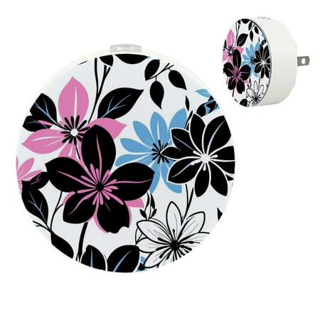 

YZUOUZY Lamp for Bedroom Nightlight Small Lamps Set of 2 Vintage Lily Flowers Summer