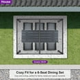 thumbnail image 6 of PURPLE LEAF 10'×12' Outdoor Louvered Pergola with Adjustable Hardtop Roof Patio Pergola Deck Garden Yard, Grey, 6 of 12