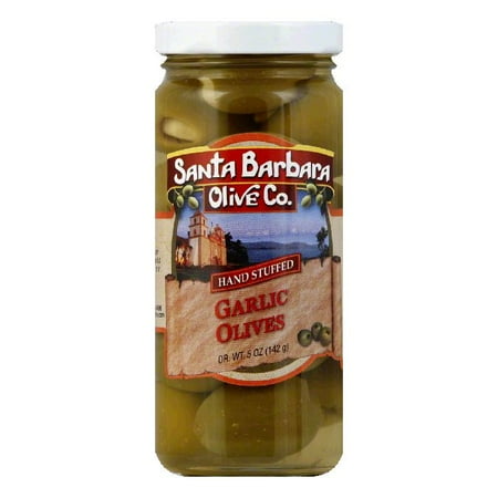 - Santa Barbara Olives Stuffed Garlic, 5 OZ (Pack of 6)