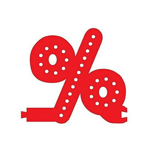 M&T Displays Smart LED Letter Red Color (%)