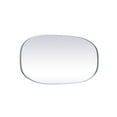 thumbnail image 5 of Elegant Decor Metal Frame Oval Mirror 24x48 Inch in Silver, 5 of 12