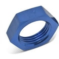 thumbnail image 2 of Russell Performance -6 AN Bulkhead Nuts 9/16in -18 Thread Size (Blue), 2 of 4