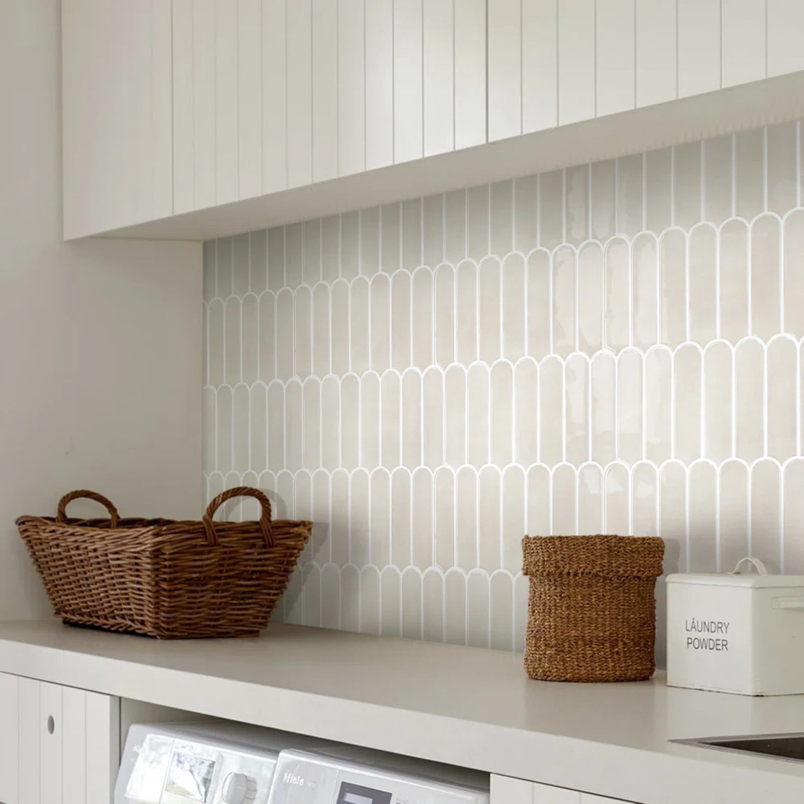 BEAUTYPEAK 11.8"x11.8" Peel and Stick Backsplash 10 Pack 3D Wall Tile for Kitchen, Bathroom, Beige