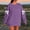 A06_Purple, variant on Plus Size Christmas Sweatshirt for Women’s Sequins Long Sleeve Pullover Sweater Blouses Round Neck Tops Bow Tie Pattern Dressy Causal Shirts for Women