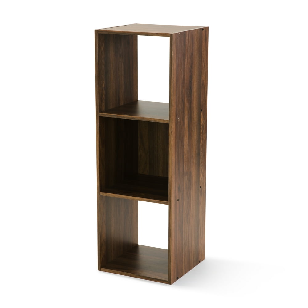 Mainstays 3 Cube Storage Organizer, Canyon Walnut - Walmart.com