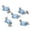 Light blue, variant on 5pcs Eye catching Rectangular Nail Ornaments DIY Art Decoration Make a Statement