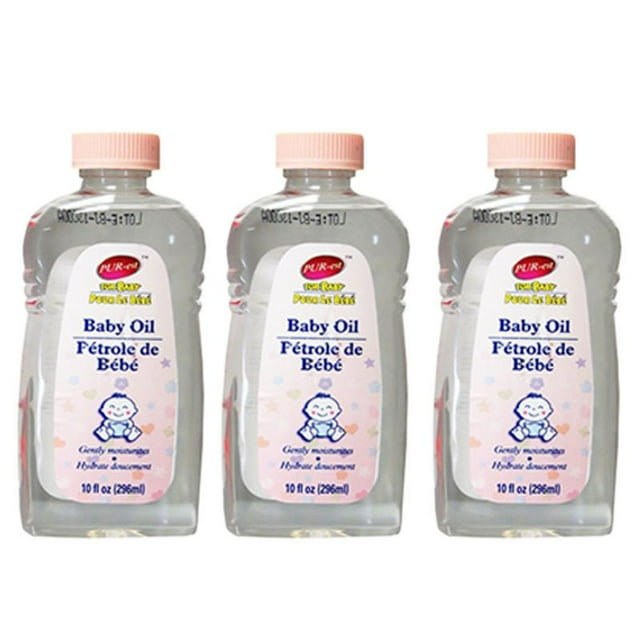 Huile Hydratante pour Bébé (296 ml) (Lot de 3) par Purest