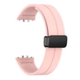 thumbnail image 4 of Silicone Strap Soft Watch Band Sweatproof Magnetic Folding Clasp Replacement Watchband Breathable for Samsung Galaxy Fit 3 Strap, 4 of 8