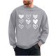 thumbnail image 2 of Ceisia Men Casual Fashion Print Round Neck Pullover Long Sleeve Sweatshirt Gift, 2 of 6
