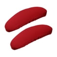 thumbnail image 3 of 2 fundas elásticas para brazos de silla de oficina, protectores de brazos, almohadillas para escritorio Rojo oscuro M, 3 of 9