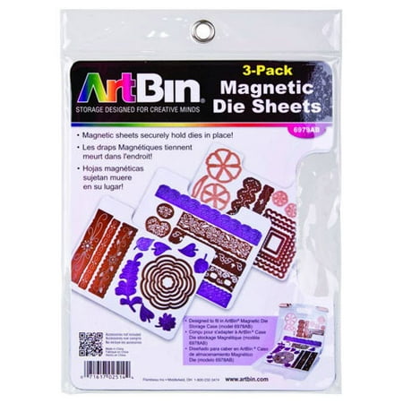 Artbin Die Cut Magentic Stoage Sheets Refills 3Pk