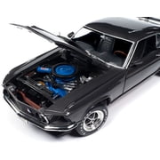 Auto World 1969 Ford Mustang John Wick - Hitman Grey 1/18 Scale Diecast