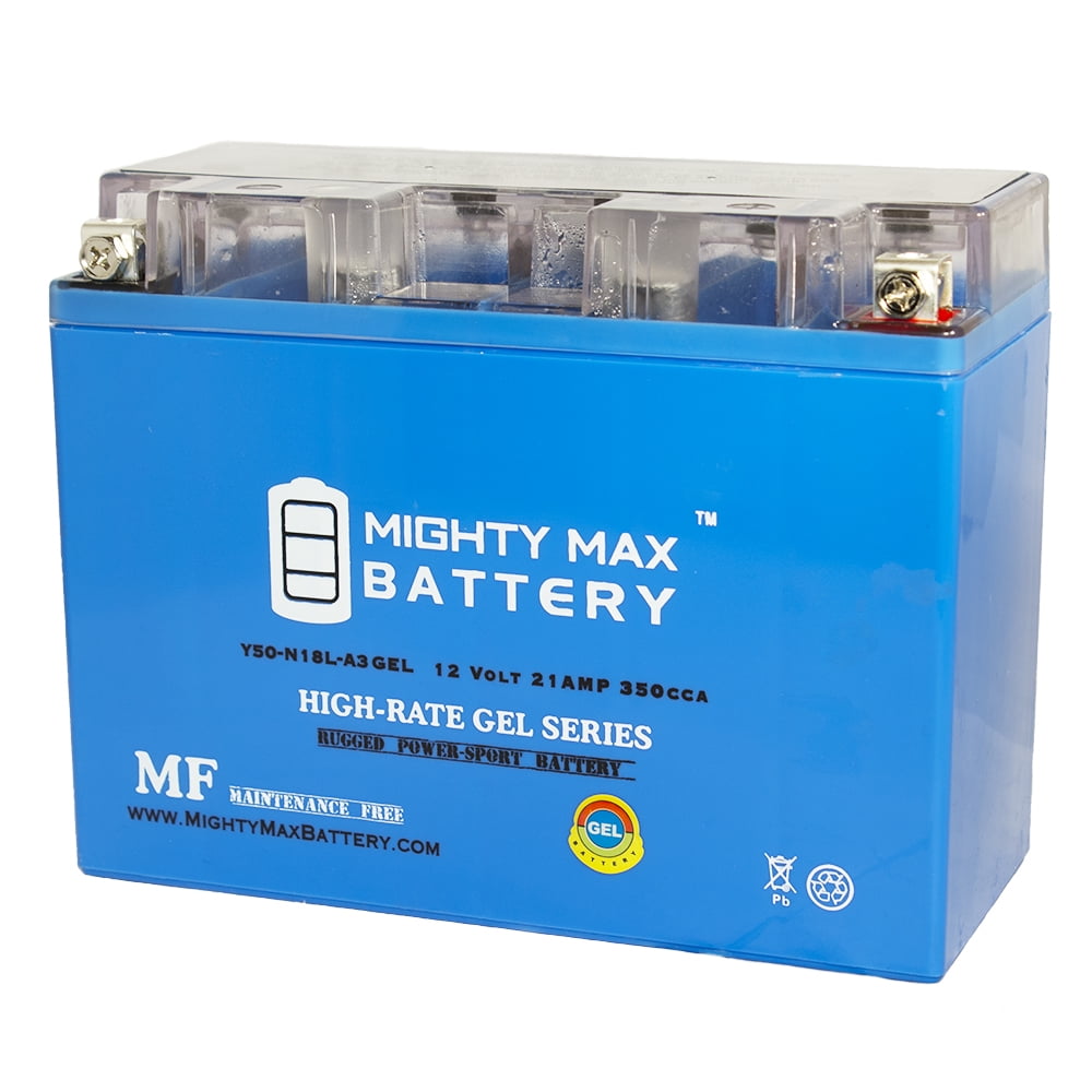 Y50-N18L-A3 GEL Battery for CanAm 500cc Traxter Quest Opt 2005 by Mighty Max Battery