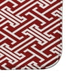 thumbnail image 3 of Simply Daisy 24" x 17" Plush Microfiber Red Leeward Key Bath Mat, 3 of 3