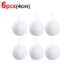 thumbnail image 3 of Bolas de espuma blanca para Navidad, adornos para árbol de Navidad, colgantes, bolas para fiestas, bodas, decoración del hogar, suministros para fiestas, 3 of 5