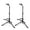 Black, variant on 2-Pack Heavy Duty Guitar Stand Pair - Adjustable Height 28"-33", Universal Fit for Acoustic/Electric/Bass Guitars & Cellos, Non-Slip Tripod Base with Protective Padding