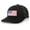 Black/Black, variant on Mens Beer American Flag Funny Beer Bottle Flag Patch Mesh Back Trucker Hat Baseball Cap, Heather Grey/Black