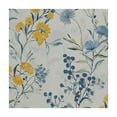thumbnail image 4 of BANET Square ,Vintage Floral Plant,Vinyl Table Covers Waterproof Oilcloth Table Cloth Linens, Decorative Farmhouse s for Outdoor Dining Camping, Yellow Gray white, 4 of 8