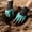 Green, variant on Gardening Gloves with Claws for Digging Planting Weeding, Waterproof Garden Work Gloves with Fingertip Claws for Men Women Gardeners