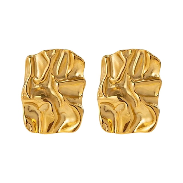 Aretes Geométricos, Aretes de Oro, Aretes de , Aretes únicos, Aretes de Mujer para Vacaciones, Fiesta de Graduación, Regalo de Compromiso